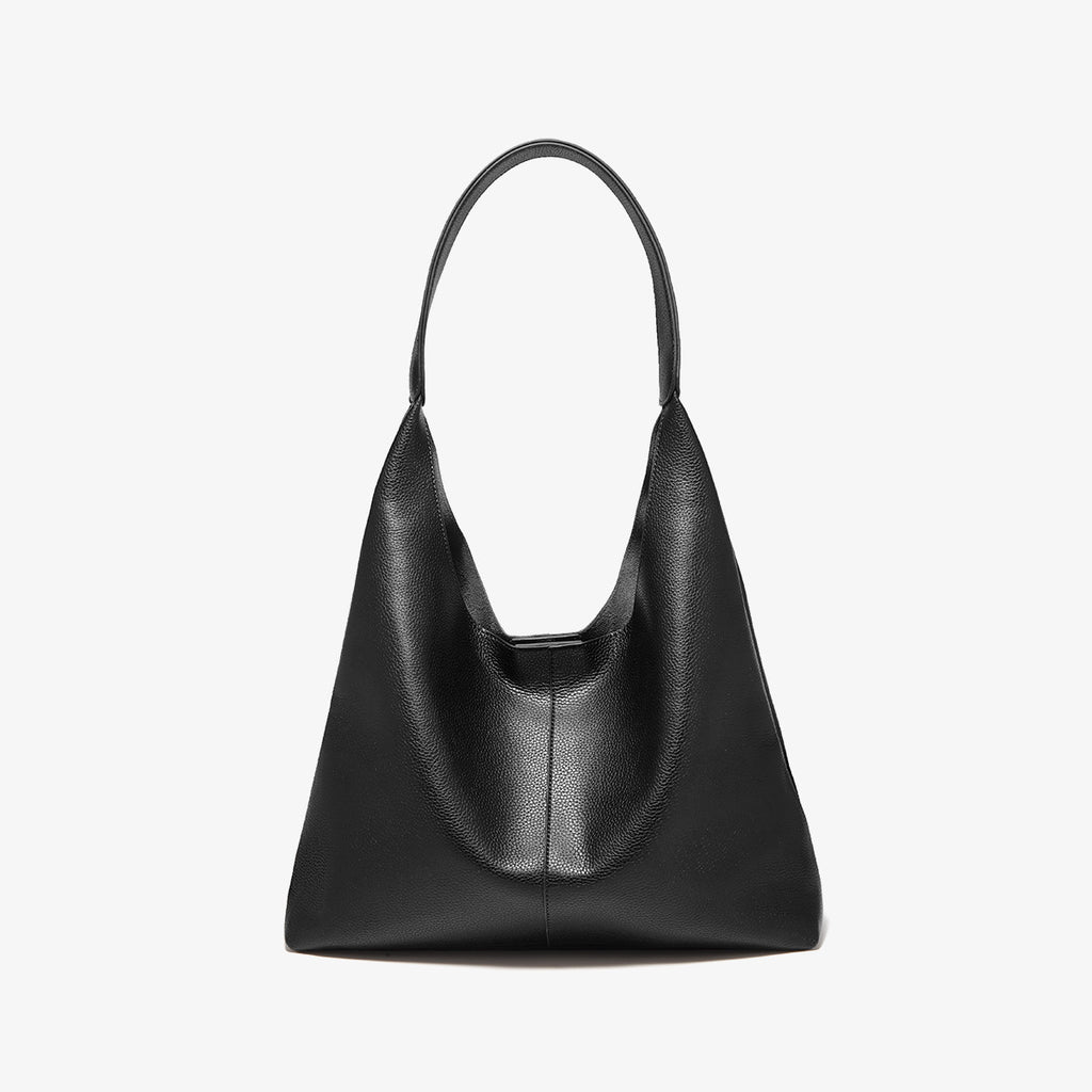Large Capacity Portable Cattle Leather Bag Women