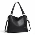 Leather Hobo Bag: Large Capacity PU Shoulder Bag Travel Tote