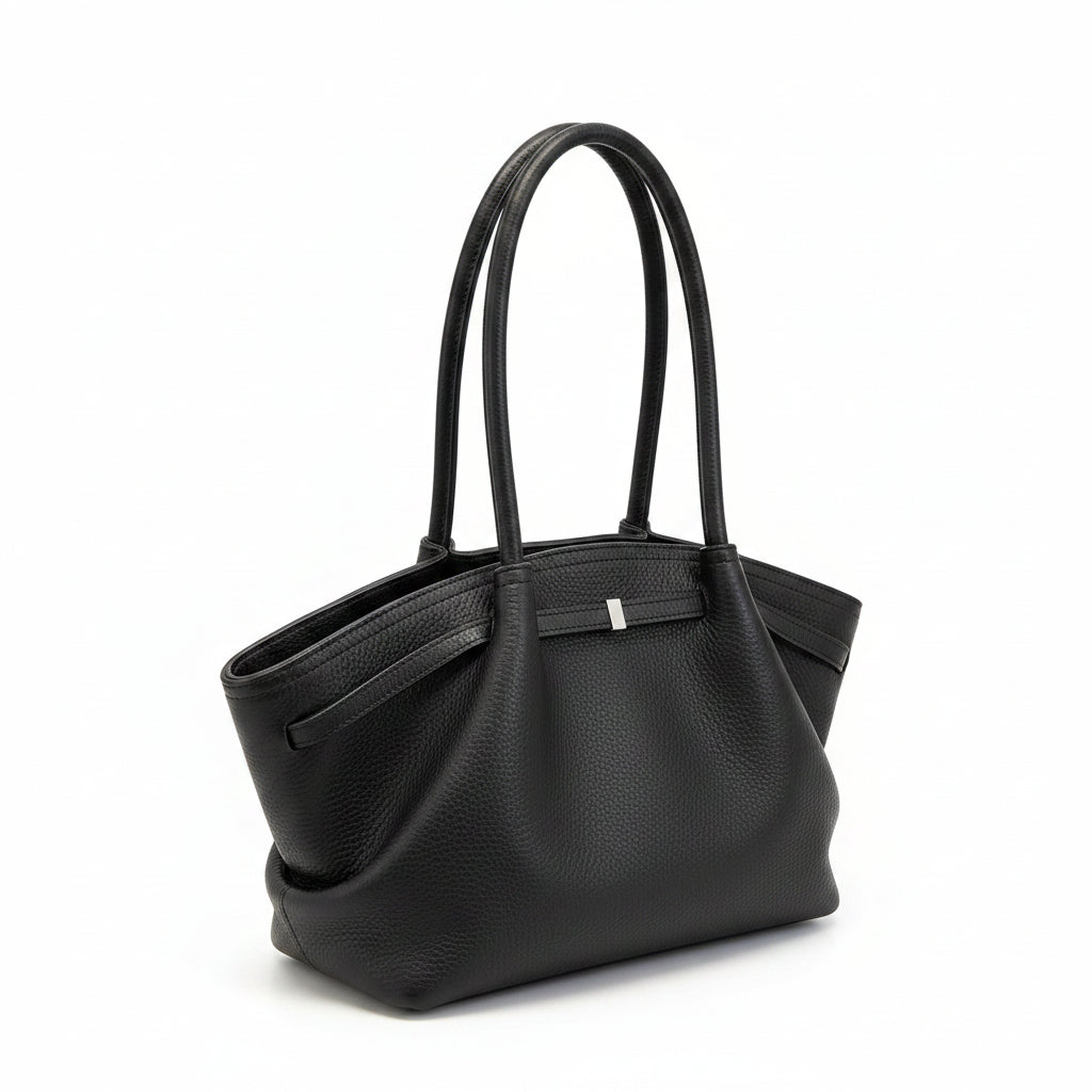 Leather Shoulder Tote Bag – Everyday Work & Travel Bag